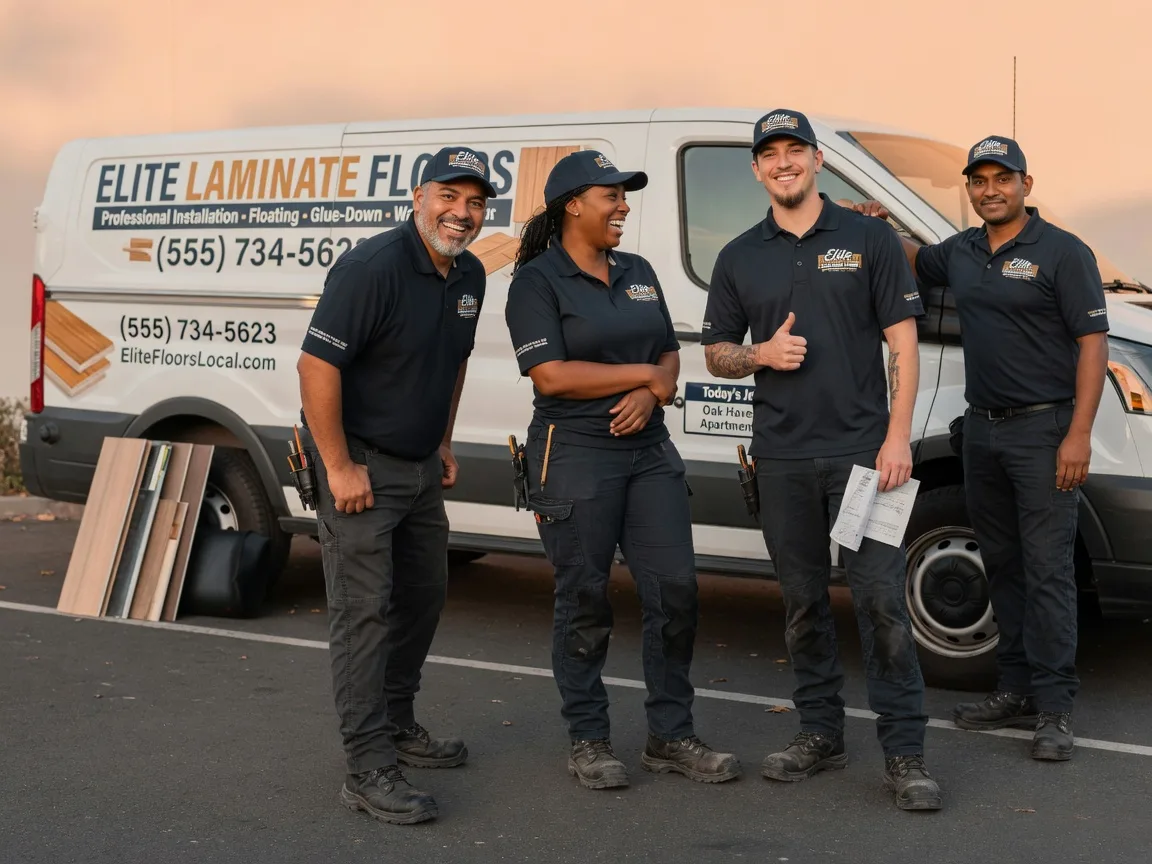 Laminate flooring installation company in Oak Ridge, LA